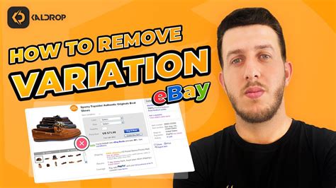 How To Remove Variations In Ebay