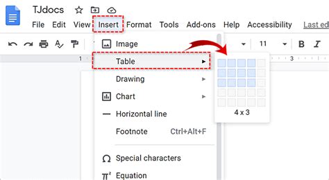 how to remove vertical lines from table in google docs