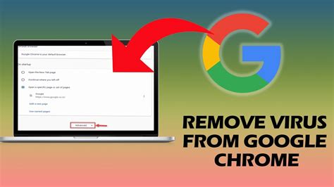 how to remove virus on chrome