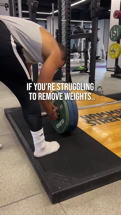 How To Remove Weights From Barbell