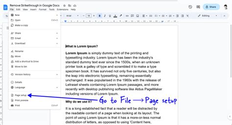 how to remove whitespace in google docs