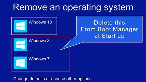 how to remove windows boot manager