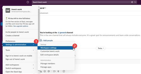 how to remove workspace from android phone