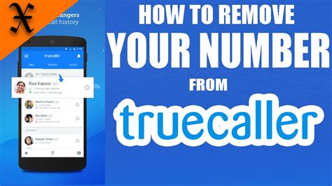 how to remove your number from call lists