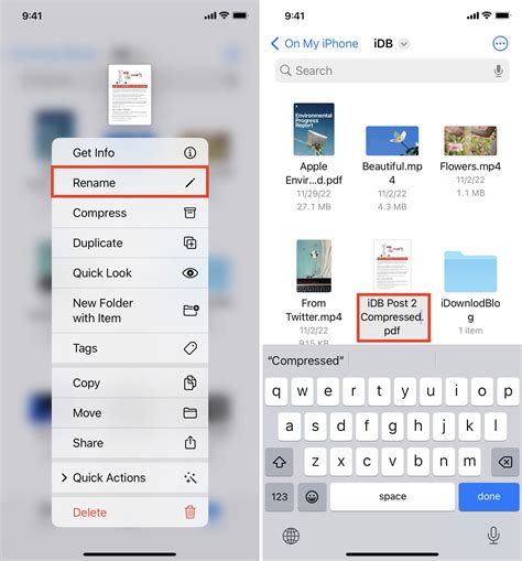 how to rename a folder in gmail on ipad