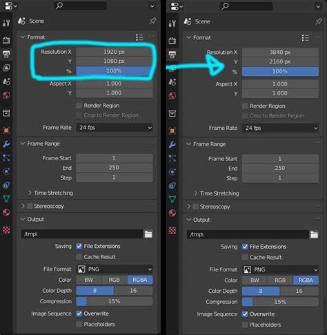 How To Render In 4K Blender