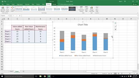 how to reorder stacked bar chart in excel