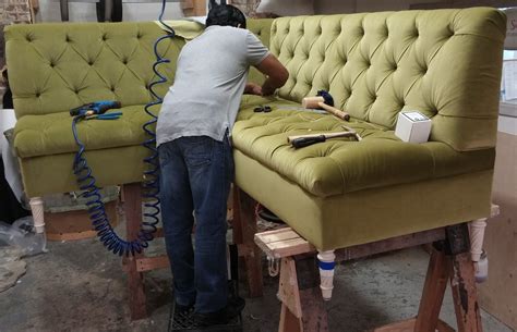 How To Repair A Tufted Button In A Sofa