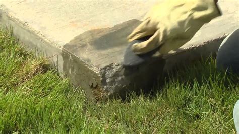 how to repair broken concrete steps