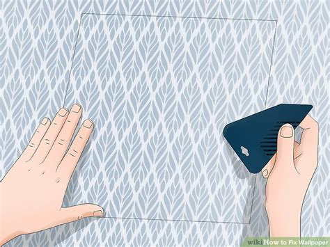 how to repair wallpaper