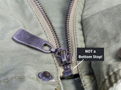 How To Replace A Bottom Stop On A Zipper