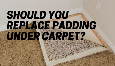 How To Replace A Carpet Pad