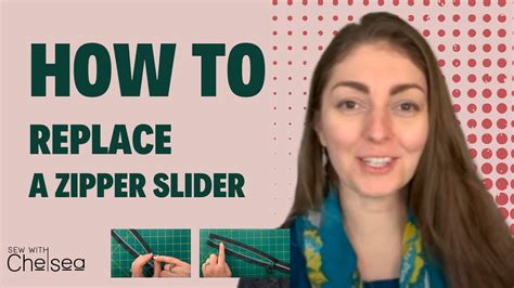 How To Replace A Coil Zipper Slider