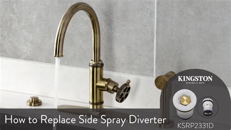 How To Replace A Faucet With Sprayer