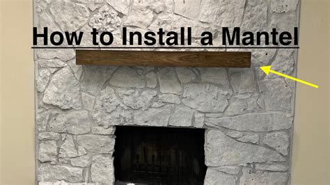 How To Replace A Fireplace Mantel Shelf