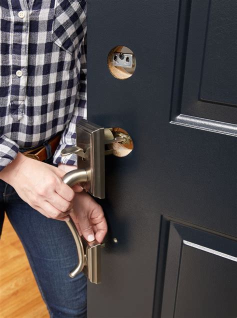 How To Replace A Front Door Handle And Lock