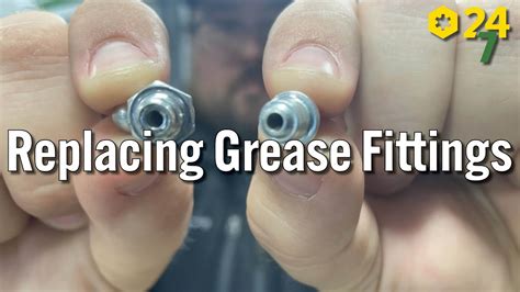 How To Replace A Grease Fitting