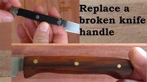 How To Replace A Handle On A Knife