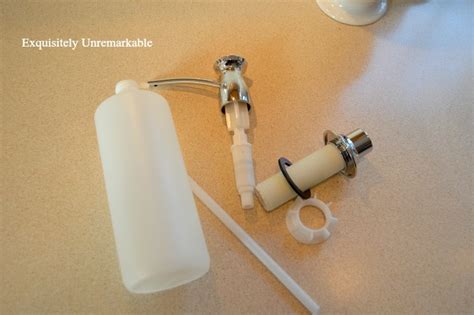 How To Replace A Kitchen Sink Soap Dispenser