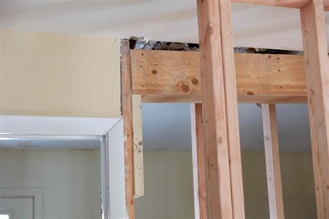 Replacing a second load bearing wall with a double LVL beam