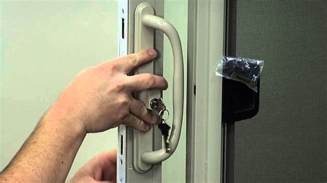 How To Replace A Lock On A Sliding Security Door