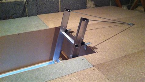 how to replace a loft hatch door