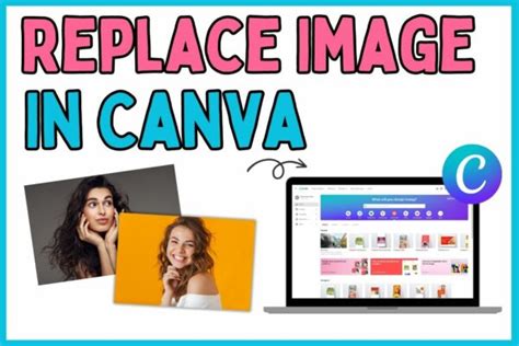 how to replace a photo with another in canva