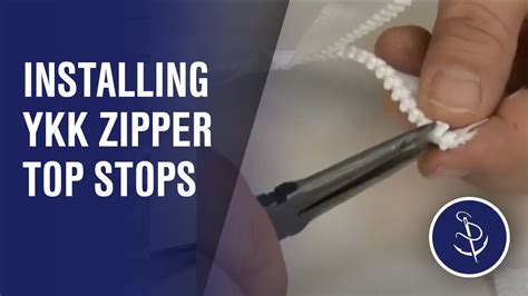 How To Replace A Plastic Zipper Stopper