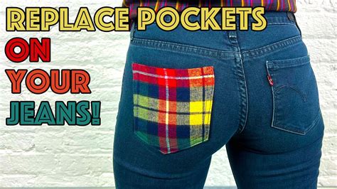 How To Replace A Pocket In Men's Pants