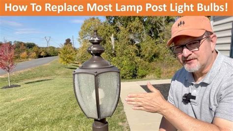How To Replace A Post Lamp