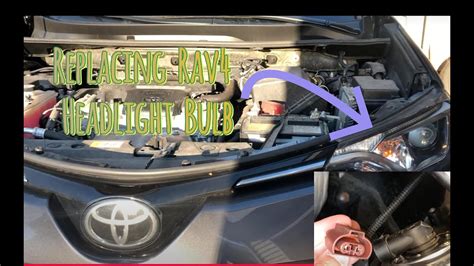How To Replace A Rav4 Headlight Bulb