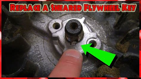How To Replace A Sheared Flywheel Key