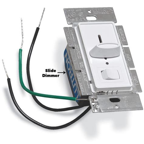 How To Replace A Sliding Dimmer Switch