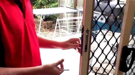 How To Replace A Sliding Screen Door Lock