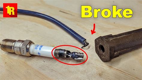 how to replace a spark plug wire end
