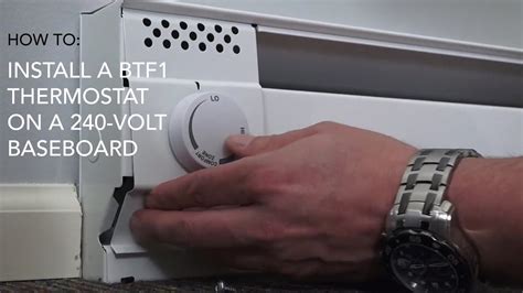 How To Replace A Thermostat For Baseboard Heaters