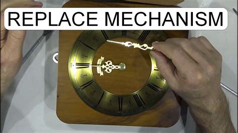How To Replace A Wall Clock Mechanism