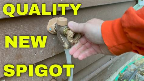 How To Replace A Water Spigot