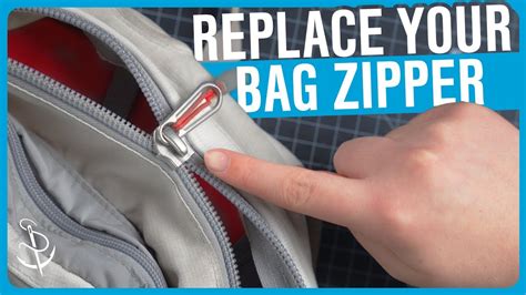 How To Replace A Zipper On A Backpack