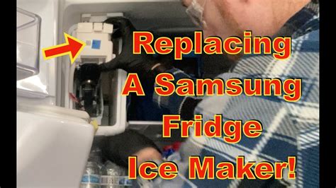 How To Replace An Ice Maker In A Samsung Refrigerator