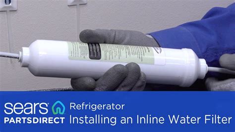 How To Replace An Inline Water Filter For A Refrigerator