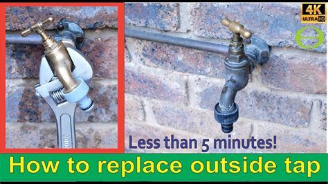 How To Replace An Old Garden Tap