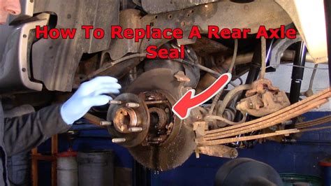 How To Replace Axle Seal