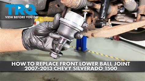 How To Replace Ball Joints 2007 Silverado