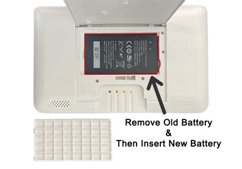 how to replace battery in adt keypad