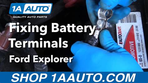 How To Replace Battery Terminal On 2005 Ford Explorer