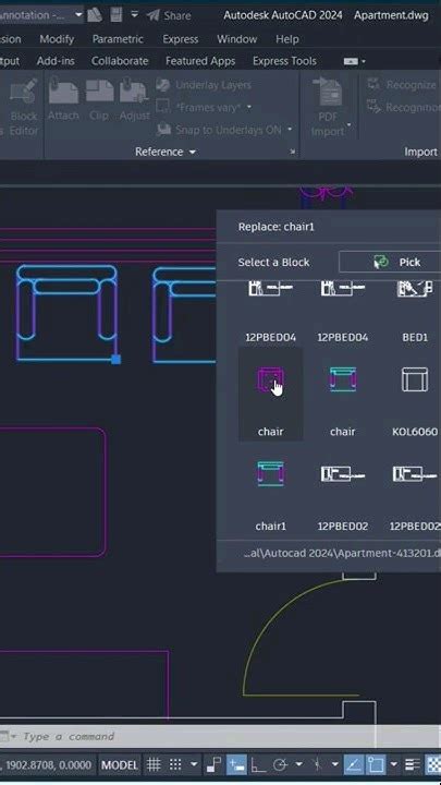 How To Replace Blocks Autocad
