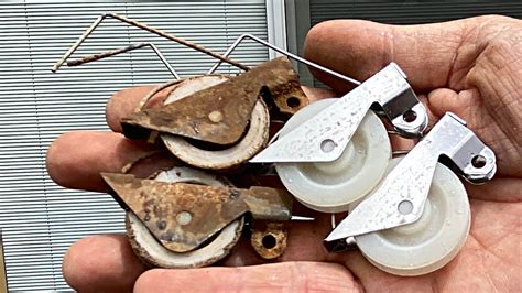 How To Replace Bottom Rollers On Sliding Screen Door