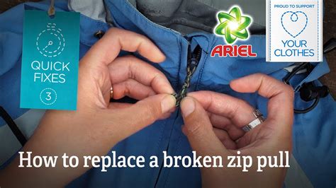 How To Replace Broken Zipper Pull