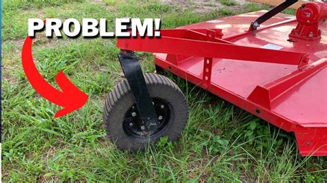 How To Replace Bush Hog Tail Wheel